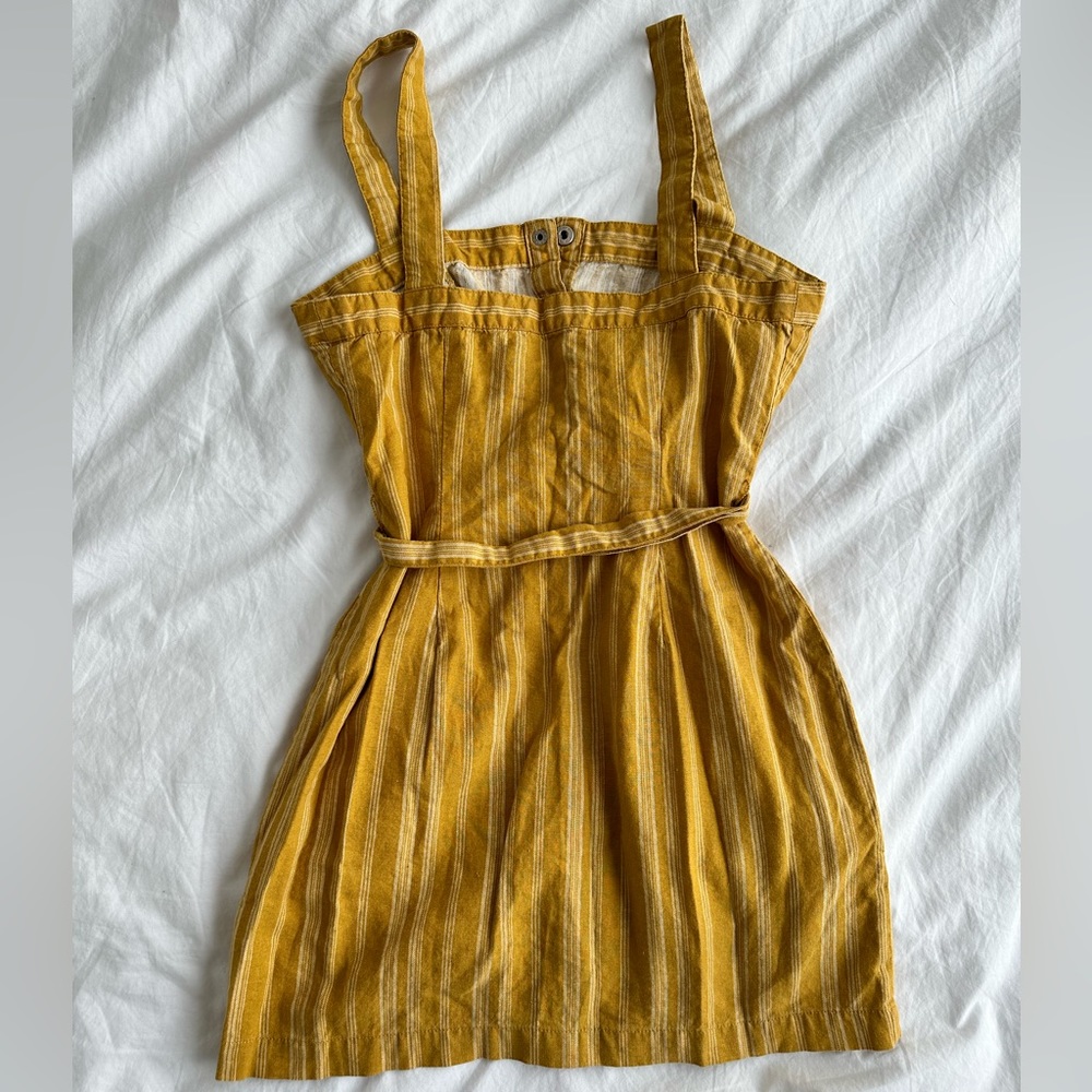 Linen Mini Dress (small) - Picture 4 of 4